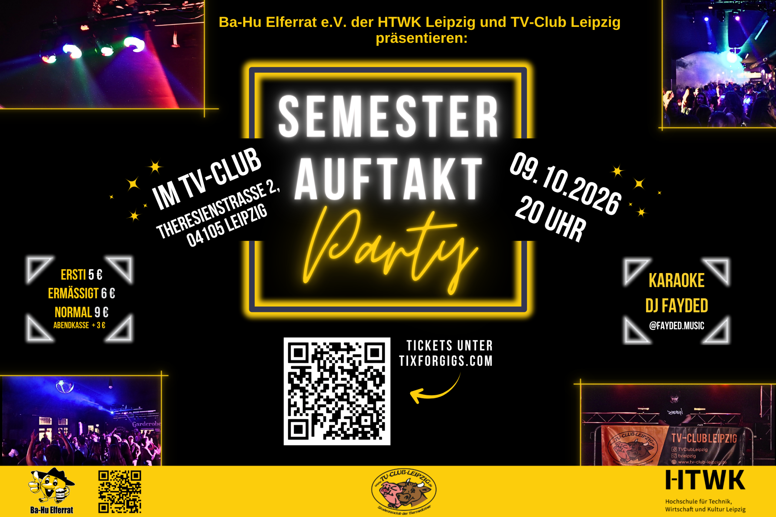 Semesterauftaktparty 9.10.